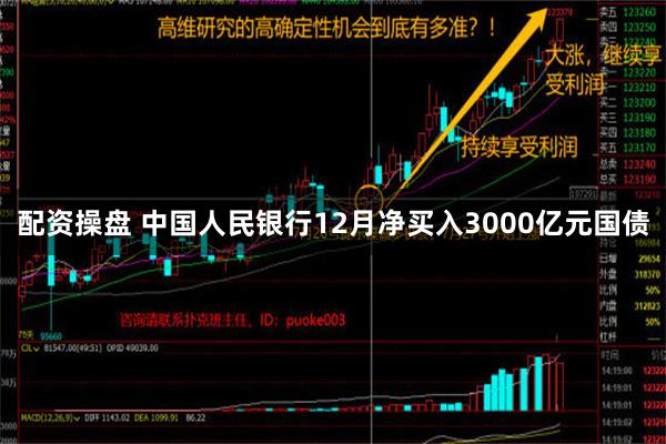 配资操盘 中国人民银行12月净买入3000亿元国债